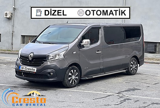Renault Trafic 9 Kişilik Dizel-Otomatik veya Benzeri