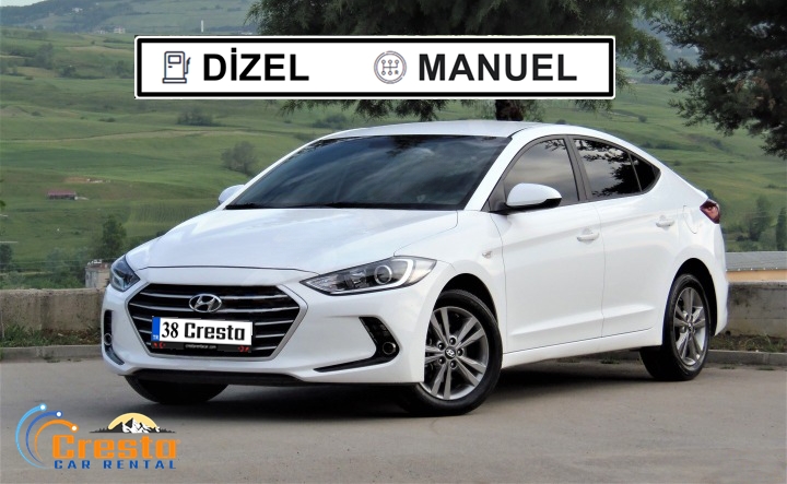Hyundai Elantra 1.6 Dizel-Manuel veya Benzeri