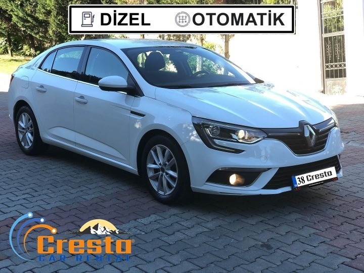 Renault Megane 1.5 Dci Dizel-Otomatik veya Benzeri