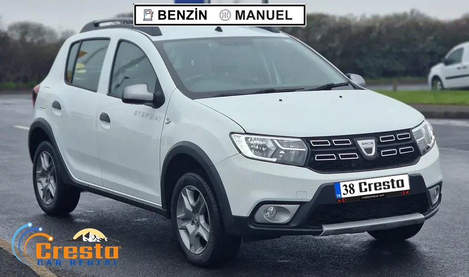 Dacia Sandero Beyaz Benzin-Manuel veya Benzeri